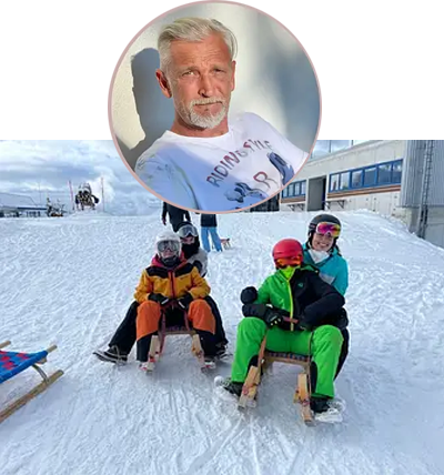 Tobogganing on the toboggan run in Altenmarkt-Radstadt