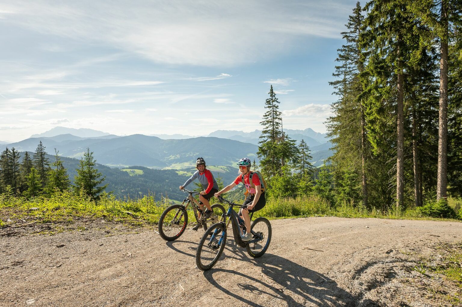 Fahrrad fahren im Urlaub im Salzburgerland