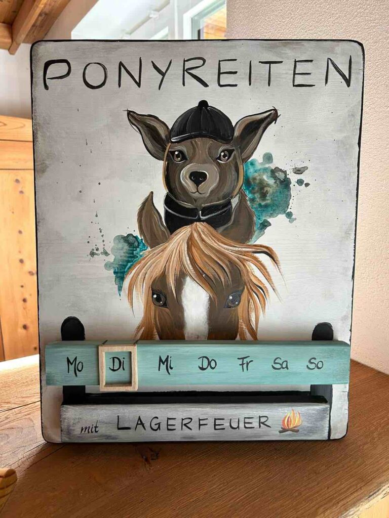 Ponyreiten bei Apartments Monika Altenmarkt